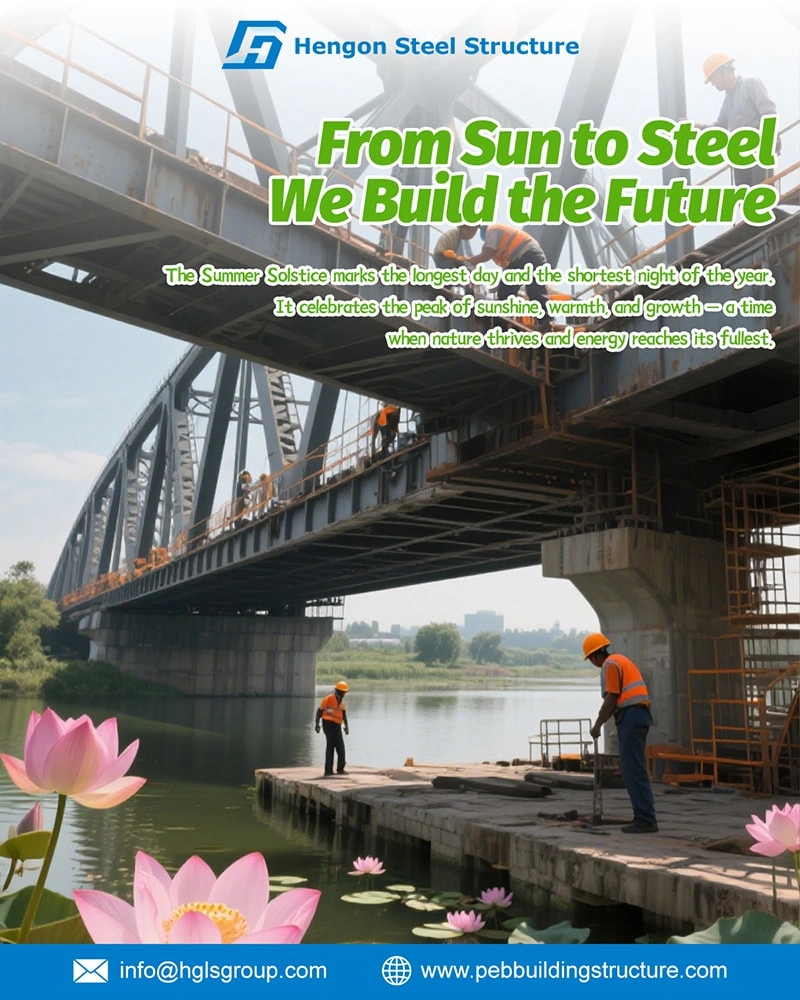 Building with the Sun: Summer Strength from Hengon Steel Building with the Sun: Summer Strength from Hengon Steel