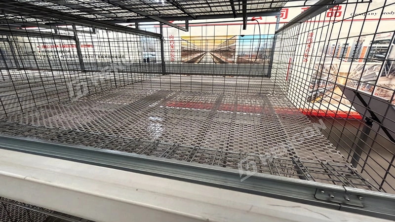 Philippine Broiler in cages