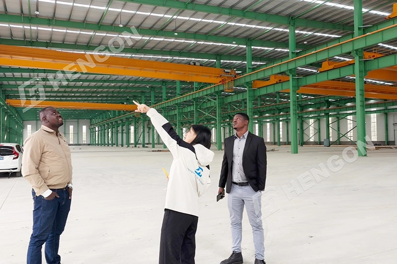 Burkina Faso Client Team Visit Leads to Custom Steel Structure Design Upgrade