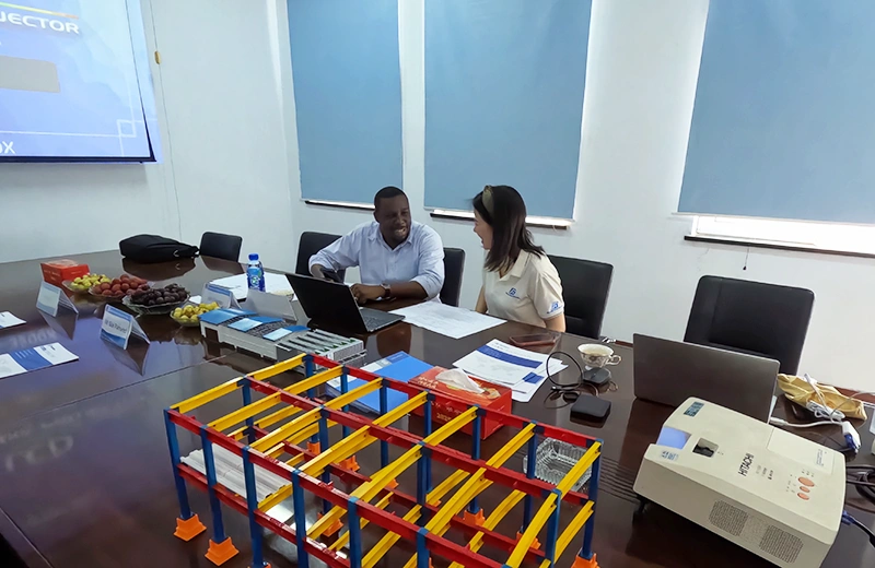 Welcome Tanzanian customers to visit our factory